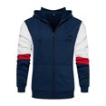 thumbnail image 2 of Gibobby Sudadera polar hombre Sudadera con Capucha y Cremallera Lifestyle para Hombre(Azul,CH), 2 of 4