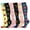 Style#01, variant on Cute Compression Socks for Women Men Circulation, Knee High Stockings Support for Nursing, Athletic, Cycling, Hiking, Running