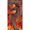 thumbnail image 1 of Wdftyju Flame Dragon Oil Paint By Numbers Kits DIY pintado a mano sobre lienzo cuadro de pared Wdftyju 6gc6my9cs3bx8js7, 1 of 9