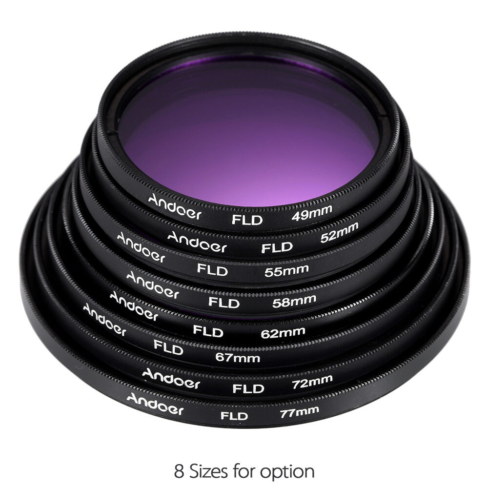 58mm UV CPL ND4 Filter Kit + Lens Hood – For Canon DSLR Cameras (Circular Filters)