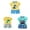 6Pcs Cute Baby Boy Clothes-Blue+Green+Mint Green, variant on Gerichy Toddler Sets for Boys 5T Boy Clothes Baby Boy Clothes Toddler Summer Outfit Short Sleeve T-Shirt Tee Tops Joggers Casual Shorts Clothing Set 6PC