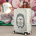 thumbnail image 5 of Travel Luggage Cover Suitcase Protector Fits 18-32 Inch Luggage Wheel Covers Patterned Travel Related Items Flower Luggage Protector Elastic Luggage Anti-scratch Suitcase Cover XL, 5 of 6