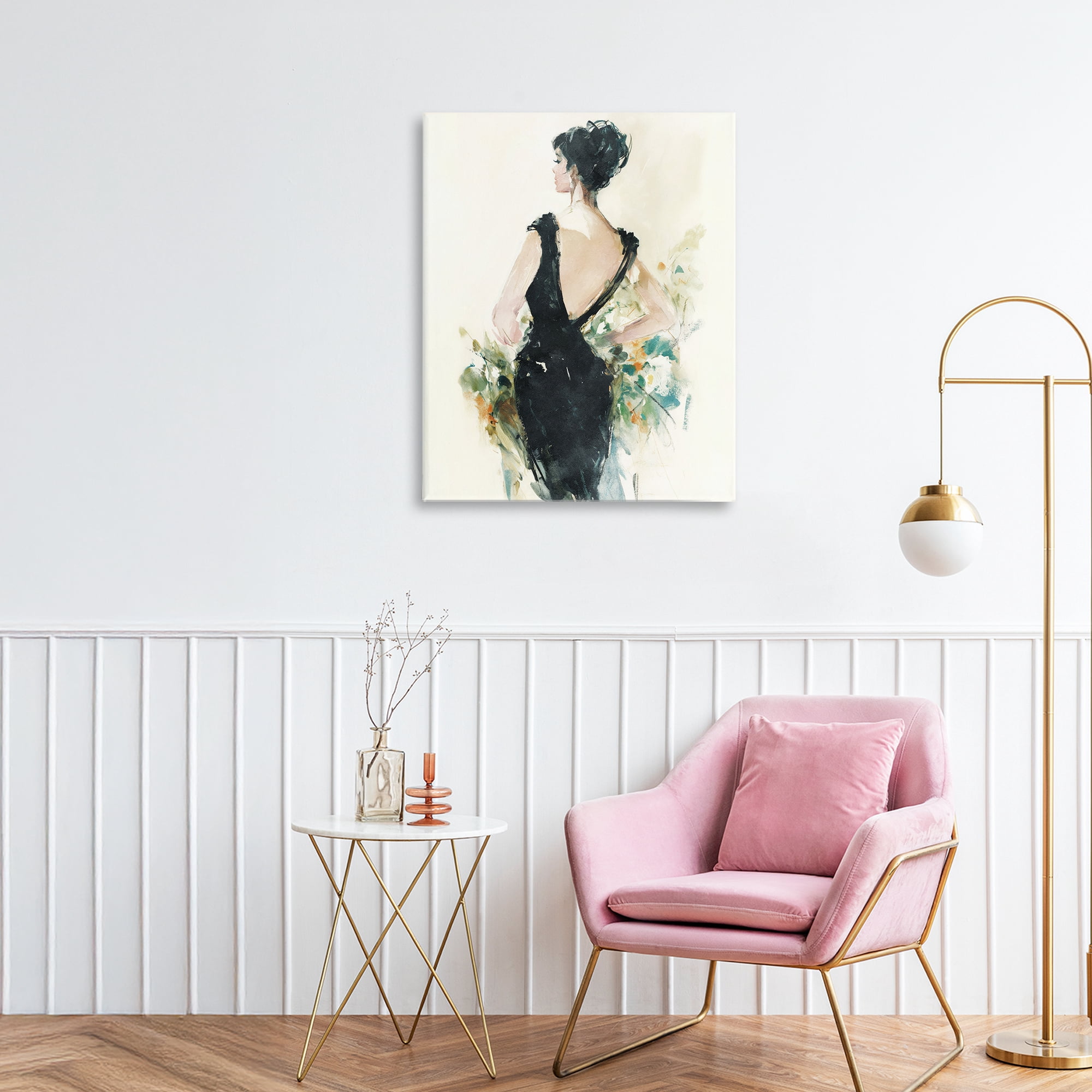 Stupell Industries Backless Reverie Gown Canvas Wall Art, design by Svetlana Aleynikova
