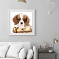 thumbnail image 3 of 5D DIY diamante pintura cachorro aburrido completo taladro cruz puntada costura decoración Tmvgtek decoración de arte en el hogar, 3 of 9
