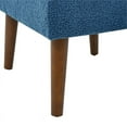 thumbnail image 6 of Partner Furniture Teddy Fleece Fabric 20.5 Accent Chair in Blue, 6 of 9