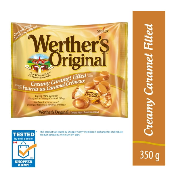 Bonbons durs fourrés au caramel crémeux Werther's Original 350 g