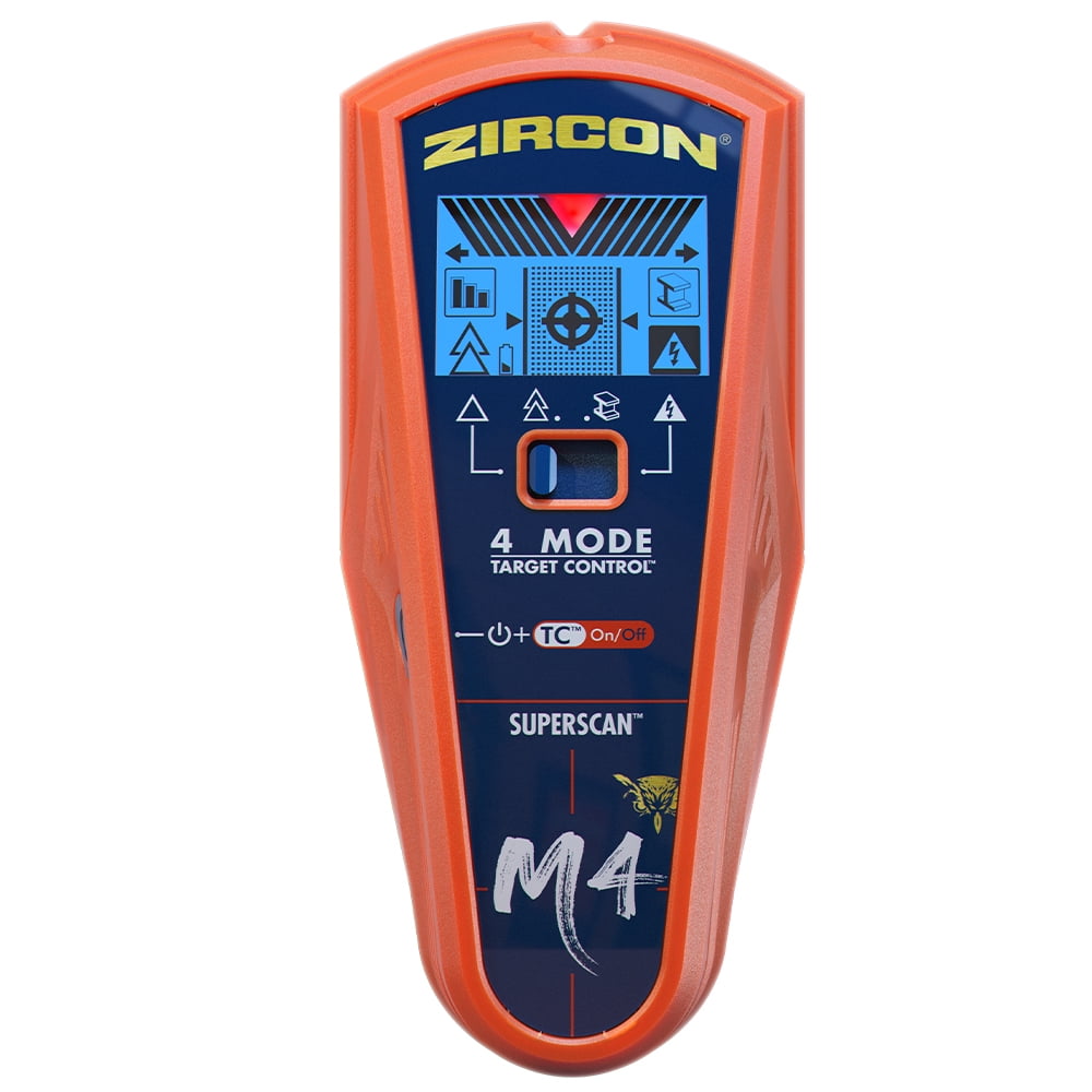 Zircon Super Scan M4  Advanced Wall Scanner Stud Finder