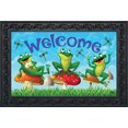 thumbnail image 2 of Briarwood Lane Happy Frogs Summer Doormat, 2 of 4