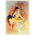 thumbnail image 3 of Jules Chéret 18x24 Black Modern Framed Museum Art Print Titled - Dance (1900), 3 of 5