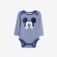 thumbnail image 3 of Peleles para bebé recién nacido de Mickey Mouse, mono para bebé, ropa infantil, monos de verano para bebé, 3 uds., 3 of 5