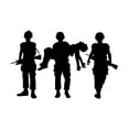 thumbnail image 2 of Country Wall Decals For Boy'S Bedroom - Silhouette Wall Sticker Decal With Easy Installation Instructions Wall Decal Sticker - Size: 20 In X 12 In, 2 of 5