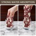 thumbnail image 6 of 6 Pcs Funny Kitchen Towels,Colorful Christmas Striped Pattern Microfiber Dish Towels,Kitchen Tea Towels,Kitchen Towel Set (18" X 26"), 6 of 7