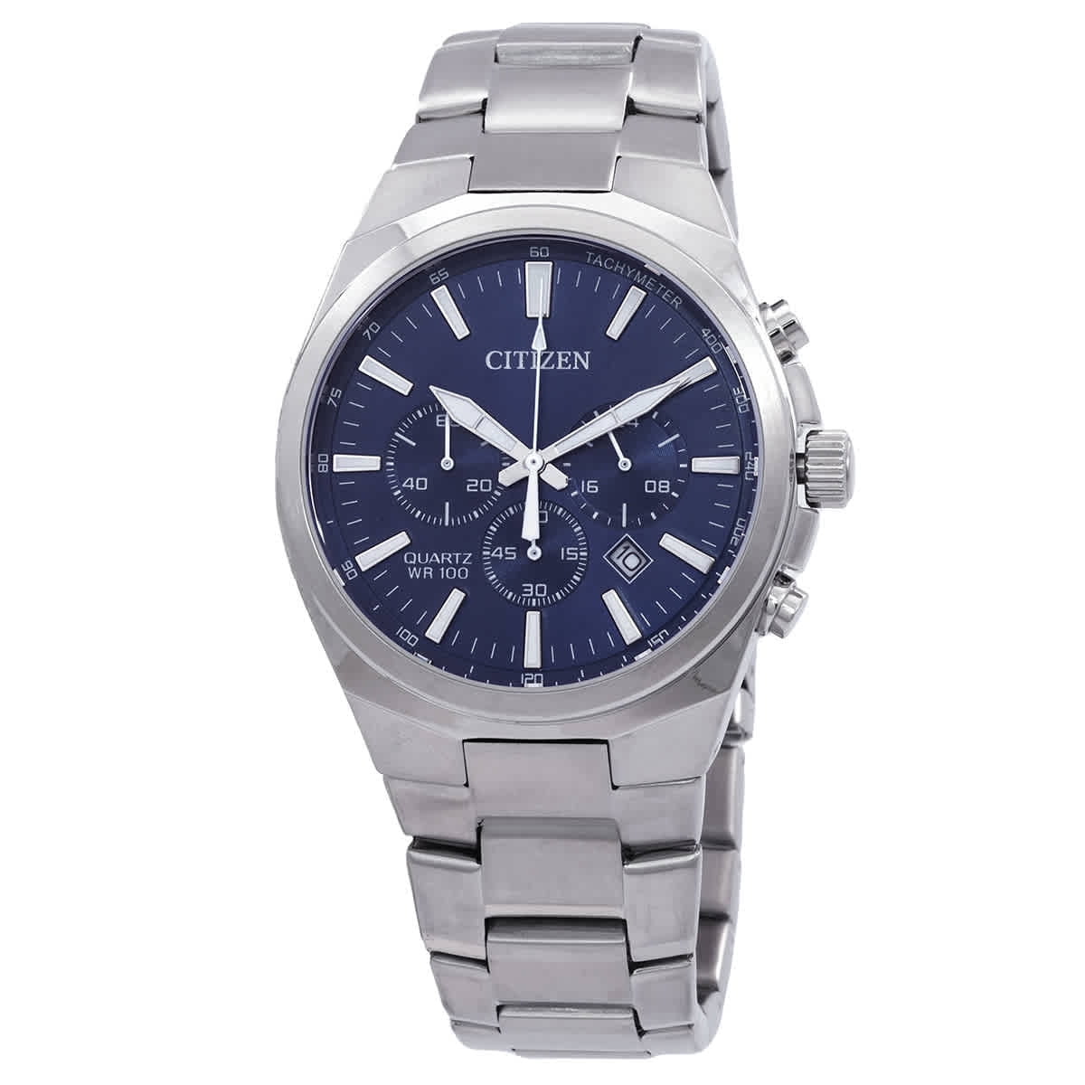 Citizen Chronograph Quartz Blue Dial Men's Watch AN8170-59L
