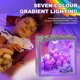thumbnail image 2 of Lámpara La Cama Mesa Noche Resina Light Rectangular Gradiente para Holiday Christmas Regals, 2 of 9