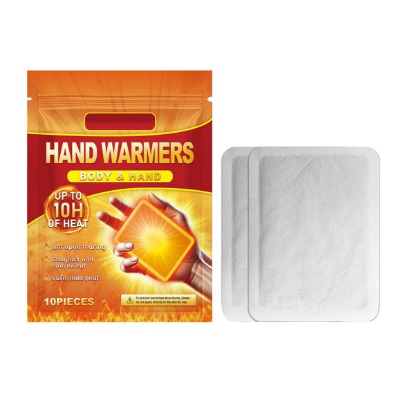 TIELUTT Chauffe-Mains Chauds Longue Durée, Utilisation Naturelle Inodore, Packs de Chaleur Activés par l'Air pour Entraînet E2m, Fixation d'Haltère pour Jambes, Chauffe-Mains Micro-Ondables Réutilisables pour Exercices pour Aînés