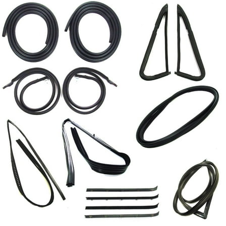 Precision Replacement Parts Cwk 1110 85 Complete Weatherstrip Seal Kit Fits select: 1985-1986 CHEVROLET C10, 1987 CHEVROLET R10