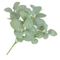 thumbnail image 3 of Toystoory Hojas de eucalipto Planta artificial Hojas Centro de Hojas Oficina en el hogar Fiesta de boda Decoración Planta Plantas Artificiales gris blanco Toystoory HA6648-01B, 3 of 6