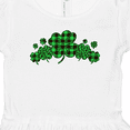 thumbnail image 4 of Inktastic St. Patrick's Day Clovers in Plaid Girls Toddler Dress, 4 of 5
