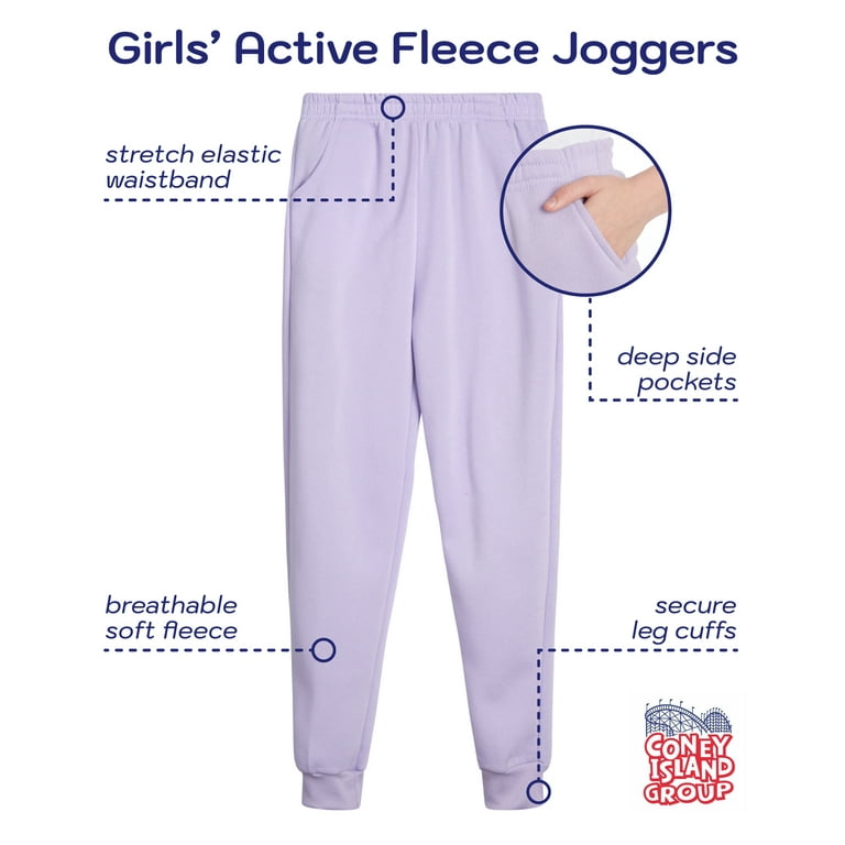 Women's Super Soft 100% Cotton Lightweight Fleece Jogger