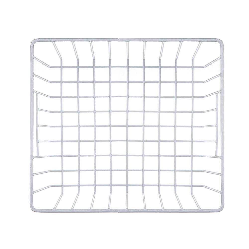 SANNO Freezer Wire Storage Organizer Basket, Refrigerator Storage Baskets Bins Organizer with Built-in Handles for Cabinets, Pantry, Closets, Bedrooms - Set of 2