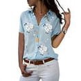 thumbnail image 1 of Blusas de mujer 2023 de talla grande 5XL blusa con cuello vuelto camisa Casual Tops ropa de trabajo elegante camisas de gasa ropa de mujer Tops Tan Jianjun  unisex, 1 of 2
