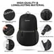 thumbnail image 5 of Mochila Gonex ultraligera y plegable de 20 litros (negra), 5 of 7