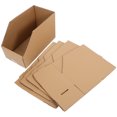 thumbnail image 2 of Worgeous 5 Pcs Warehouse Sorting Cartons 30.00X20.00X15.00CM Light Brown Color, 2 of 8