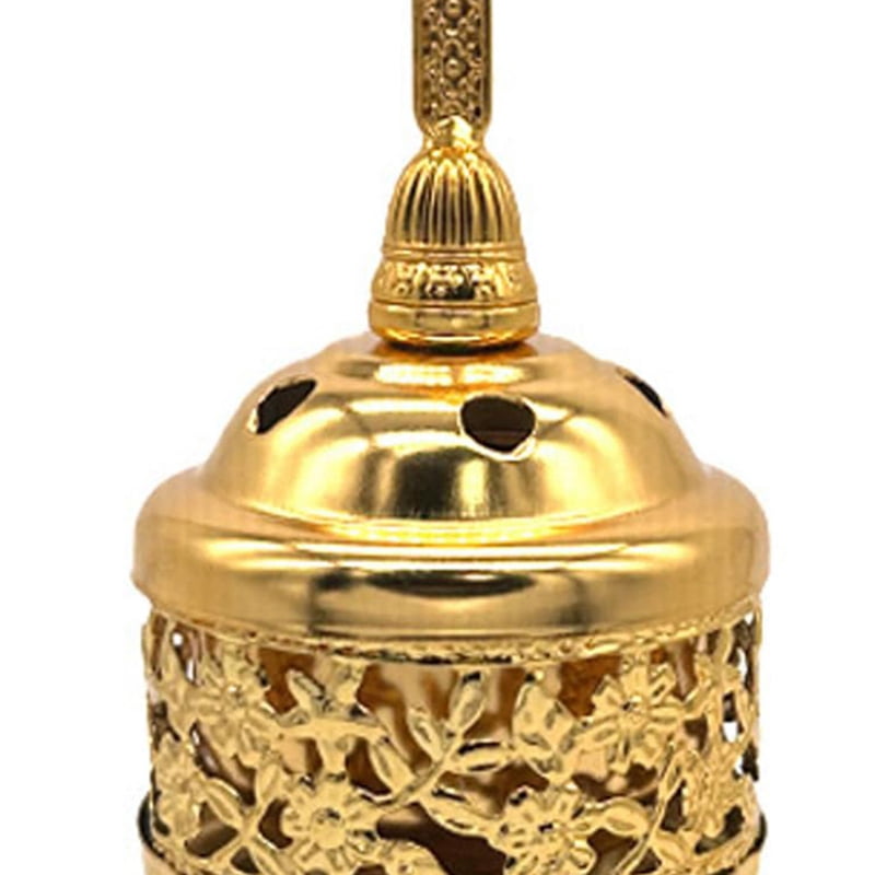 3X Charcoal Incense Burner Gold Incense Holder Charcoal for Incense Burner Censer Incense Burner Catholic Incense Burner