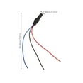 thumbnail image 2 of FRCOLOR 12v Backup Camera Signal Filter Cable 1 Set Capacitor Rectifier Wire for Rearview Cameras, 2 of 8