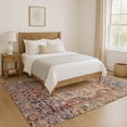 thumbnail image 7 of Addison Rugs Mayfield Premium Machine Washable Traditional Global Copper Rectangle Rug, 8' x 10', 7 of 7