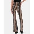 thumbnail image 4 of No Boundaries Flare Pants and 2-Pack, Women's and Women’s Plus, 4 of 5