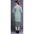 thumbnail image 4 of Bimba Panel Kurta Printed Women Straight Kurti Indian Summer Clothing, 4 of 5
