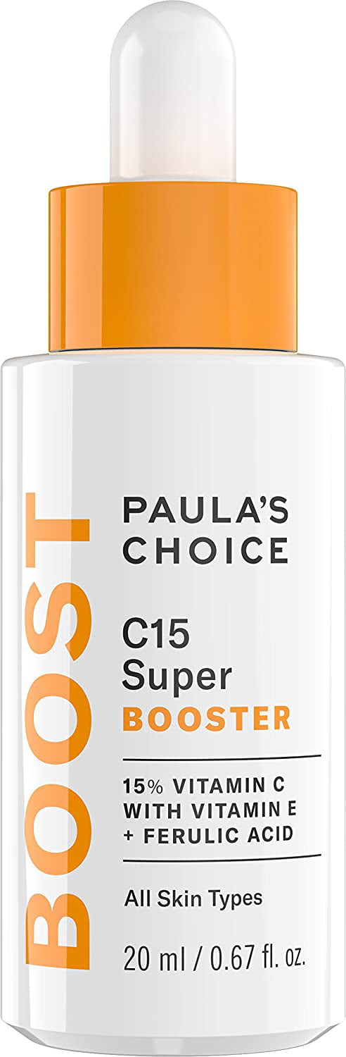 BOOST C15 Booster, 15% Vitamin C with Vitamin E & Ferulic Acid, Skin Brightening Serum, Ounce - Walmart.com
