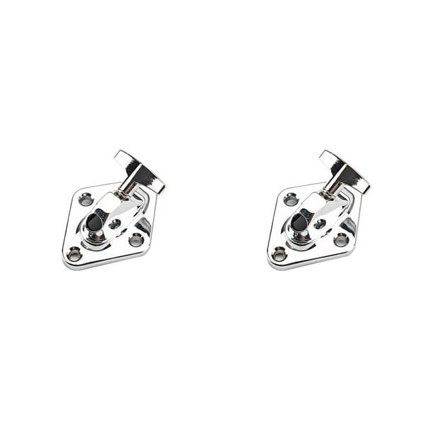 Advancent Drum Leg Base Smooth Surface Guitar Brackets Screw Holes with Musical Percussion Bottom Mount Base Accessories Part Como se muestra 2piezas Advancent CBP470840