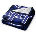 thumbnail image 2 of Hampton University Logo Fleece Blanket, Very Soft Microfiber Flannel Blanket for Couch Warm and Cozy for All Seasons, 2 of 6