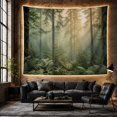 thumbnail image 5 of Atmospheric Forest Main with Consists Tall Slender Evergreen, Mystical Fantasy for Space Lovers, Galaxy Room Decor, Housewarming Gift, Tapestry Wall Hanging for Bedroom and Dorm, 5 of 6