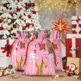 thumbnail image 5 of Fuzoiu Different Dogs Christmas Print Christmas Gift Bag,Burlap Gift Bag with Drawstring Closure & Hang Tag,Perfect for Holidays, Birthdays, and Special Occasions-Medium, 5 of 7