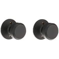 thumbnail image 5 of Schlage F10-BWE Ensemble de Poignées de Porte de Passage de F-Series, Noir Mat, 5 of 5