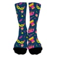 thumbnail image 3 of Sales Today Crew Socks for Women Under $2 GIJNRIUIUA Hot Pink Crew Socks Animal Knitted Cute Socks Mid Socks Calf Socks, 3 of 8