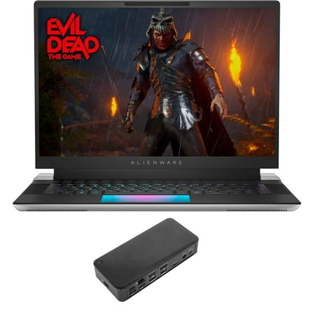 Alienware x16 Gaming/Entertainment Laptop (Intel i9-13900HK 14-Core, 16.0in 480 Hz Wide UXGA (1920x1200), GeForce RTX 4080, 32GB LPDDR5 6000MHz RAM, Win 11 Home) with USB-C Dock