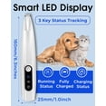 thumbnail image 6 of Deally Dog Paw Trimmer with LED Light, 9 mm Mini Blade (0.35 inches), Smart Display, Type-C Rechargeable Pet Clippers for Small Dogs Cats Trimming Paws, Eyes, Ears, Face, and Rump, 6 of 6