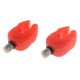 thumbnail image 1 of Pinza de caña fluorescente Shamjiam 2 uds Cabezal de silicona rojo Barra de pesca Butt Rest, 1 of 9