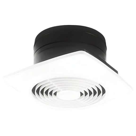 Broan Vertical Discharge Exhaust Ventilation Fan in White