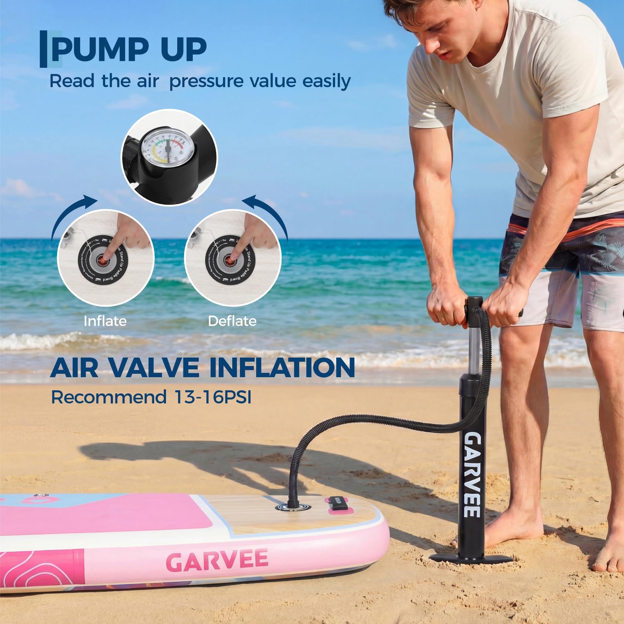 Inflatable Stand Up Paddle Boards with SUP Accessories for Adults & Youth of All Skill Levels