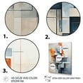 thumbnail image 3 of Designart "Colorful Mid Century modern Architectures I" Abstract Canvas Art Print, 3 of 5