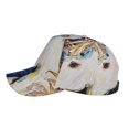 thumbnail image 3 of Xecao Starry White Horse for Baseball Cap: Unisex, crafted from classic polyester twill fabric, featuring a soft unconstructed design, 3 of 5