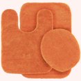 thumbnail image 2 of 7pc Non Slip Mat Rug for bathroom Hunter green Color #6 Ultra Soft Chenille 1 Mat 1 Contour Mat  1 Lid Cover  4pc Ceramic Accessories, 2 of 3