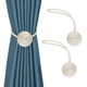 thumbnail image 1 of Juego de 2 alzapaños magnéticos para cortinas decorativas, cuerda de suspensión moderna para cortinas finas o transparentes (beige) Vhermosa YQ-2359, 1 of 4