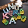thumbnail image 3 of Coofit 33PCS Jewelry Casting Mold Kit 26-Letter Silicone Mold with Key Ring Eye Screw, 3 of 10