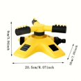 thumbnail image 4 of Juego de tuberías de agua giratorias automáticas de 360 grados, aspersor de césped y jardín, cobertura de área grande, rociador de riego, 4 of 5